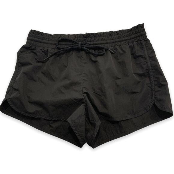 AERIE black athletic shorts. Draw string waist. Size medium